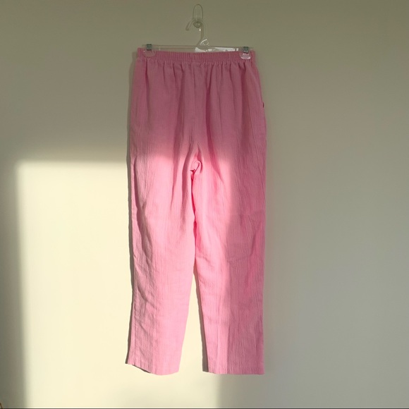 Retro Pink Straight Leg Pants - Picture 4 of 4